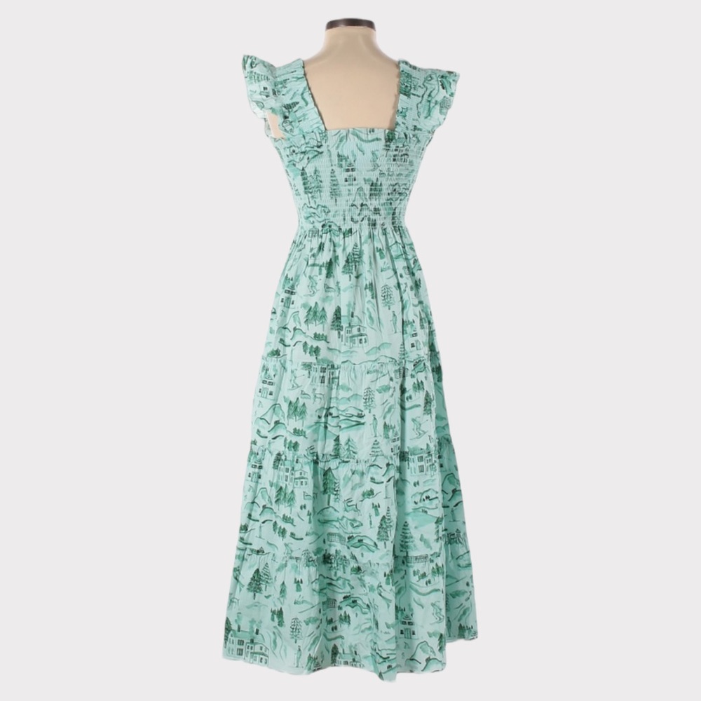 HILL HOUSE Ellie Midi Dress - Ski Chalet - Picture 6 of 12